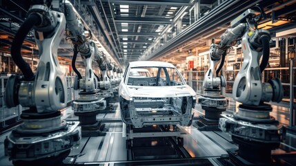 efficiency futuristic car production