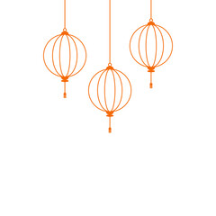 Lampion Lunar New Year Line
