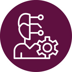 Human-AI Integration Icon