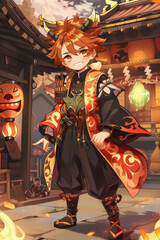 A person standing confidently in front of a modern building, looking up at the architecture