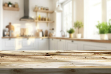 wooden kitchen table
