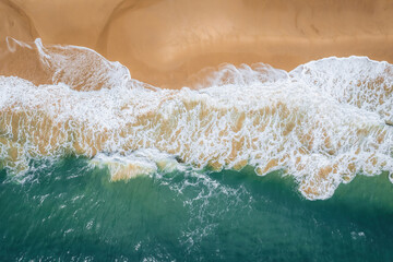 Elevated Serenity: A Bird's Eye View of the Shoreline Dance