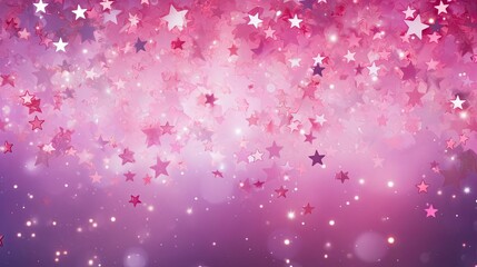 shades pink stars background - Powered by Adobe