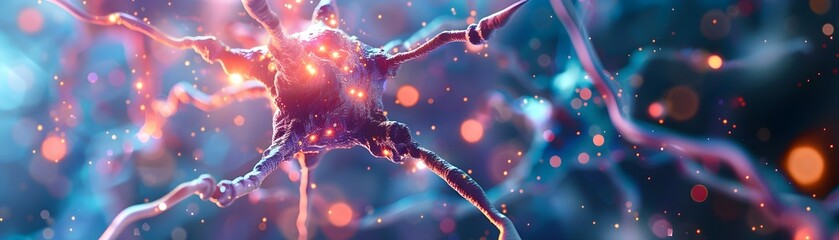 Revolutionary Neurodegenerative Disease Treatment: Molecular Drugs in the Lab - obrazy, fototapety, plakaty