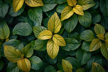 Fototapeta premium toxic green macro leaves background, vintage tone