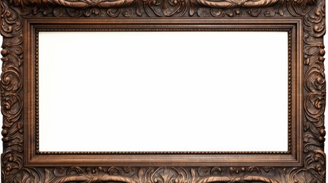 finish brown picture frame