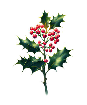christmas holly berries