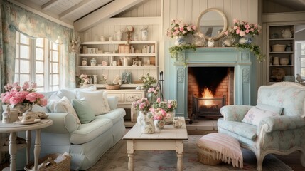 farmhouse country home interiors