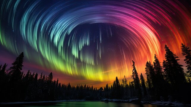 lights corona astronomy