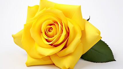flower yellow rose drawing