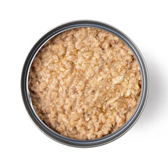 Tuna canned in a tin, healthy eating, Omega 3