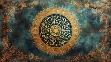 Fototapeta premium Islamic Motif Geometric Background