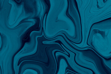 Dark Lagoon Blue Abstract Creative Background Design