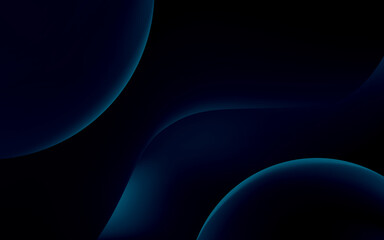 Dark Lagoon Blue Abstract Creative Background Design
