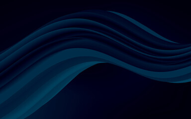 Dark Lagoon Blue Abstract Creative Background Design
