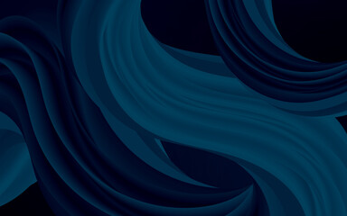 Dark Lagoon Blue Abstract Creative Background Design