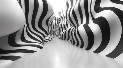 Illusionary Depths: Abstract Credit Card Design