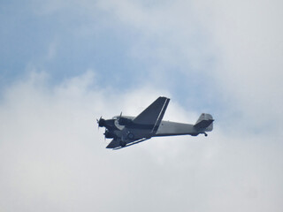 Junkers ju 52, airplane in flight