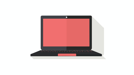 Laptop icon stock vector illustration flat vector isolated