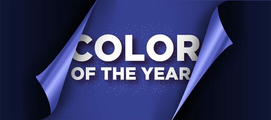 Modern Papercut Page Background With Color Year 2022