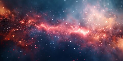 Cosmic Nebula A Journey Through the Stars Generative AI - obrazy, fototapety, plakaty