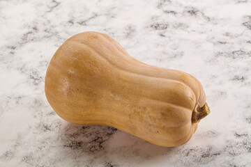 Raw ripe organic Butternut Pumpkin