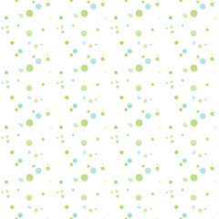 Texture with circles. Splash effect banner. Dotted abstract illustration with blurred drops of rain. Seamless pattern for fabric, textile