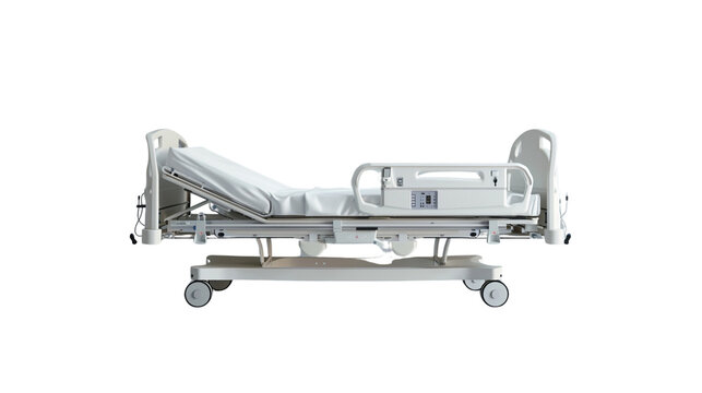 Side of a hospital patient bed
