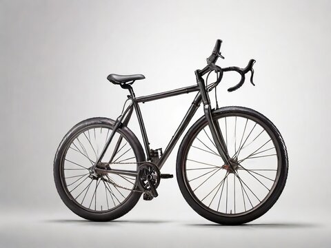 bicycle with white background