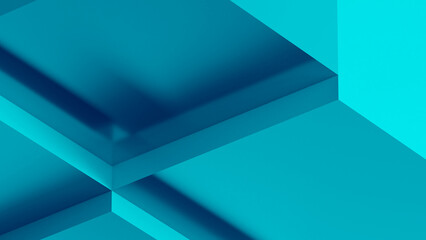 Fototapeta premium Hard Light Lagoon Blue Shiny Glowing Effects Abstract background design