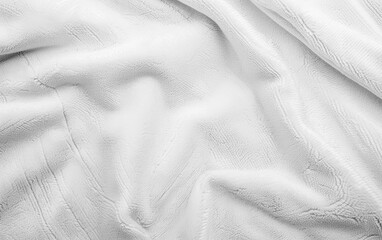 Fototapeta premium Silky smooth velvet fabric artfully draped and folded to create a luxurious, sensual texture and soft, flowing form. Velvety alcantara texture