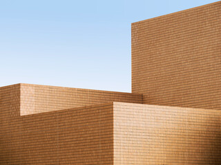 Geometric Building Architecture details Minimal building background
