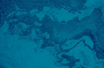 Hard Light Lagoon Blue Abstract 3d geometric background design