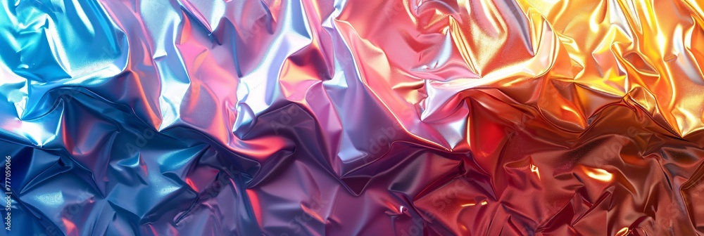 Poster vibrant textures a visual symphony of color and form generative ai
