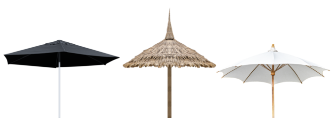 Collection set beach umbrella