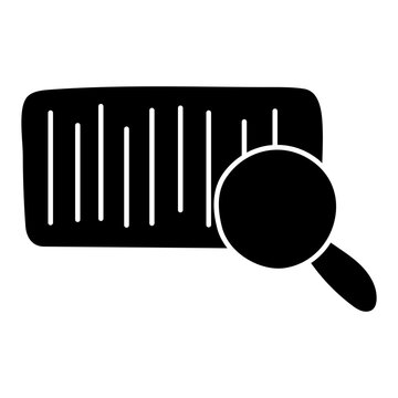 An icon design of barcode tracking

