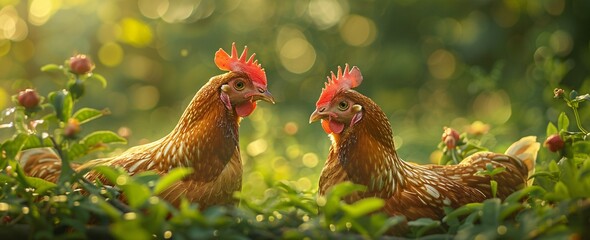 Chicken Conversation A Study in Avian Interaction Generative AI