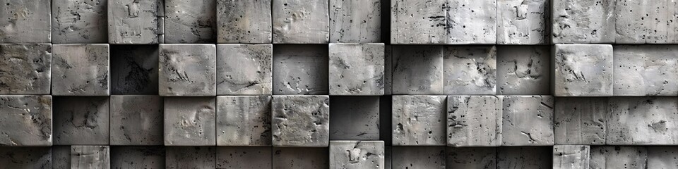 The Art of Concrete A Visual Exploration of Texture and Pattern in Cement Blocks Generative AI