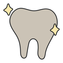 Premium download icon of tooth

