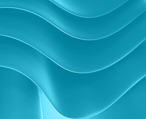Lagoon Blue Abstract Creative Background Design