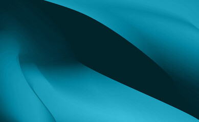 Lagoon Blue Abstract Creative Background Design