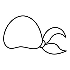 Perfect design icon of hair extension

