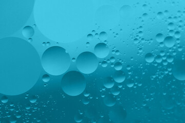 Lagoon Blue Abstract Creative Background Design