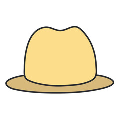 Modern design icon of hat

