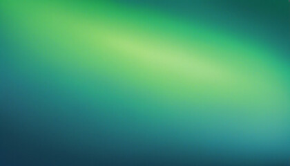 Green blue free form gradient background, grainy texture, blurred color web banner design, copy space bright colors
