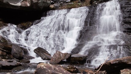 Rainbow Falls at Gorges State Park 1
