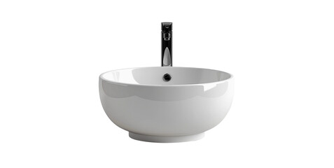 Wash basin suitable for use in advertising. Technology products and website design work Image generated by AI