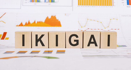 Ikigai is a Japanese concept that means a sense of your own purpose in life. The word written on a...