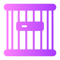 prison gradient icon