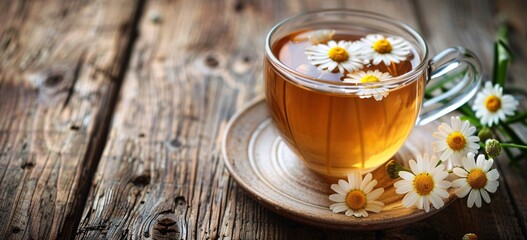 A Cup of Tea with a Flowery Garnish Generative AI